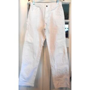 Vintage Painters Dickies Work Wear Denim Jeans  White Pants 30 x 34